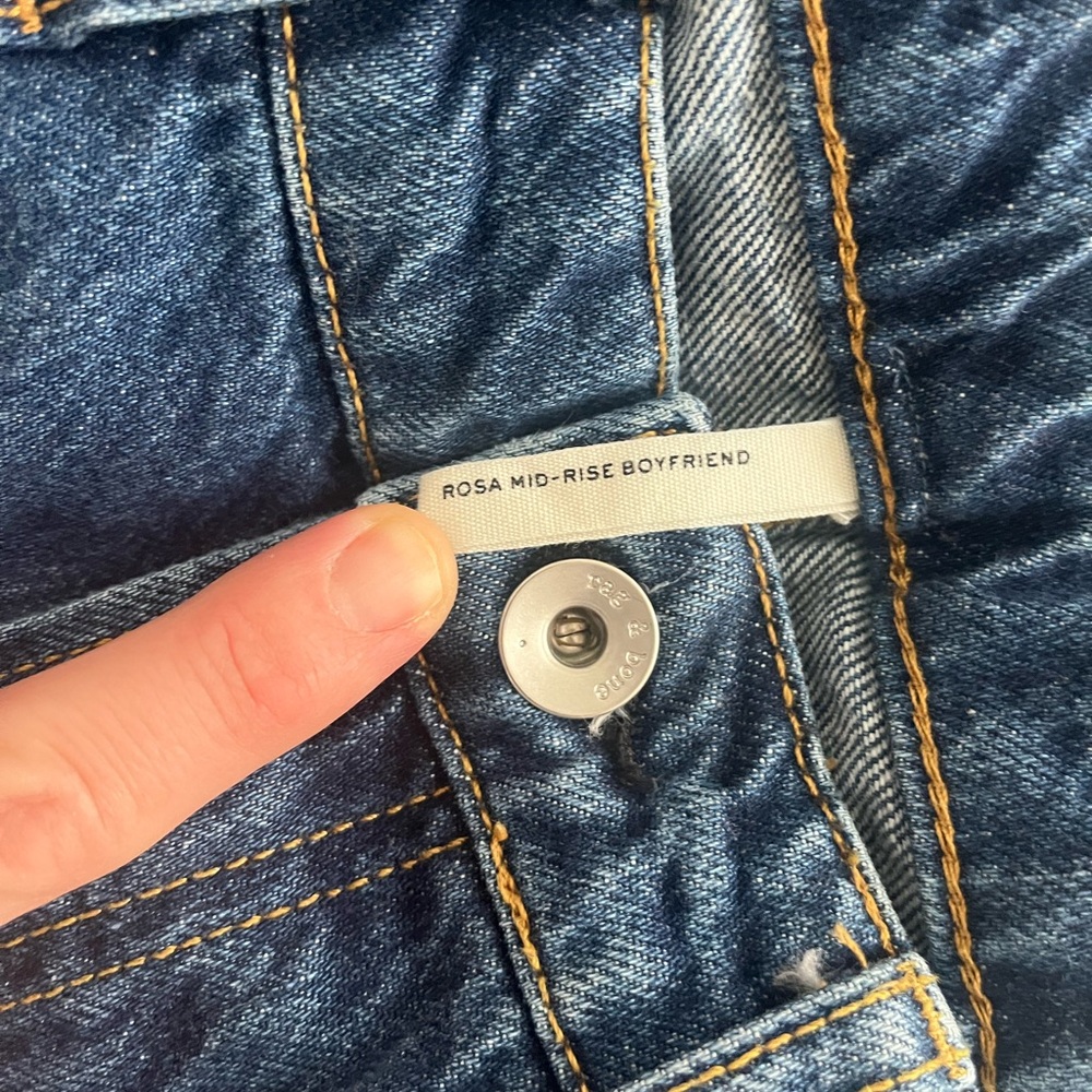 Rag & Bone Rosa Mid Rise - Picture 5 of 7